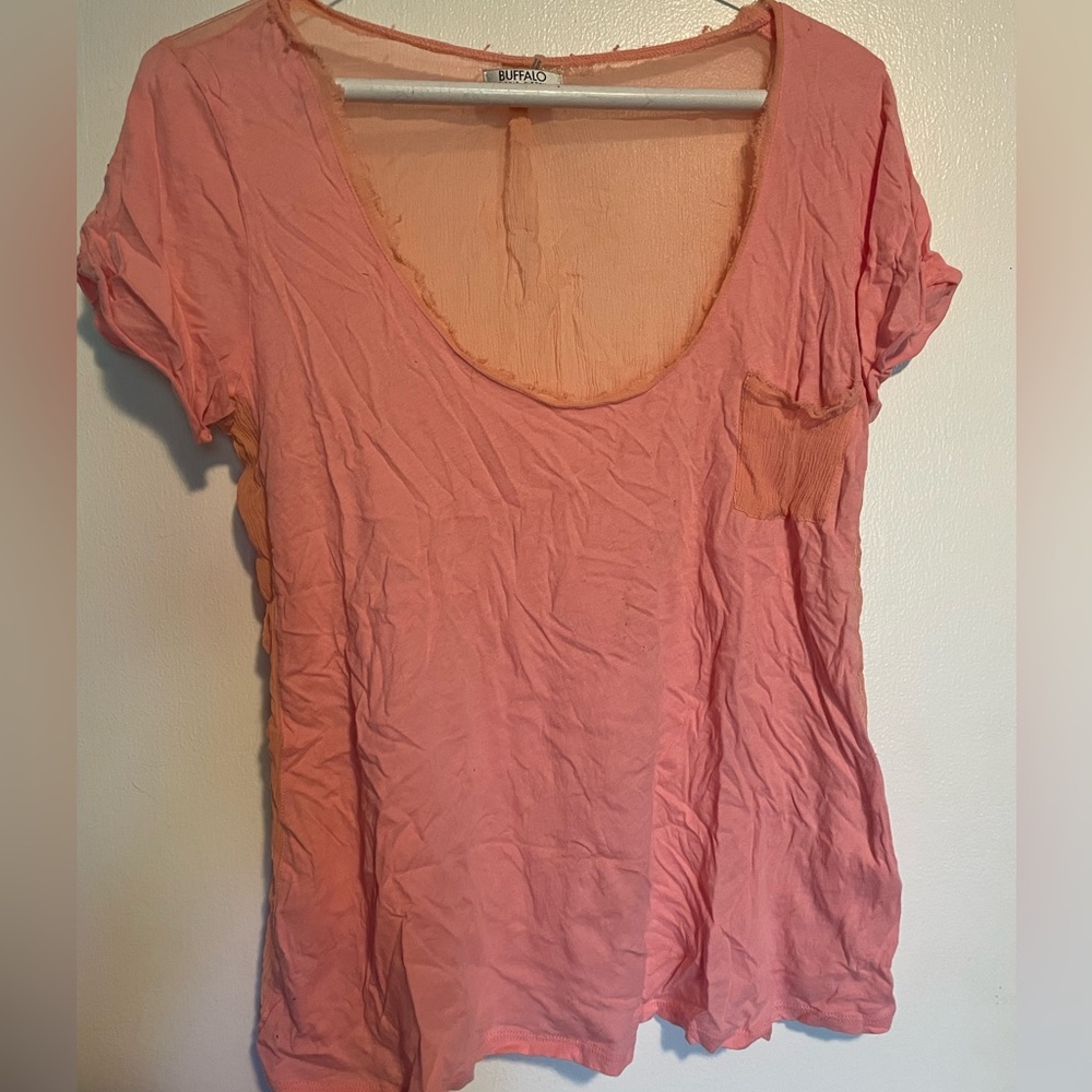 Buffalo David Bitton Distressed T-shirt
